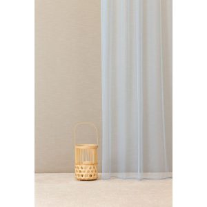    Mirabella - vízkék, minta nélküli szablé, max. 290 cm magas