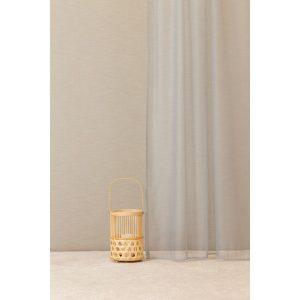    Mirabella - ezüst szürke, minta nélküli szablé, max. 290 cm magas