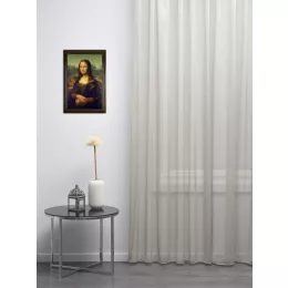    Perla - drapp, vasaláskönnyített voile, max. 295 cm magas