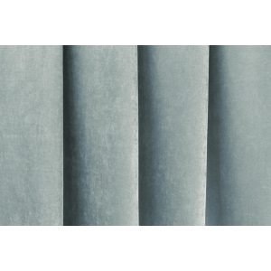 Ramon - vízkék, bársonyos dekor