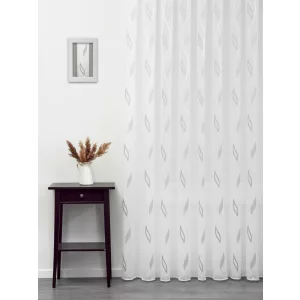    Rosa - fehér voile szürke indamintával, max. 175 cm magas
