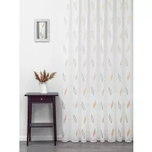  Rosa - fehér voile, bronz színű indamintával, max. 285 cm magas