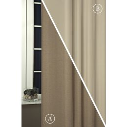 Rusztik - kétoldalas, drapp színű dim out