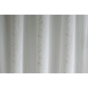    Selma - fehér szablé, ezüst színű indamintával, max. 295 cm magas