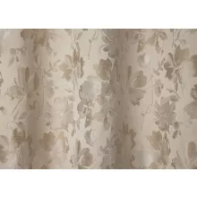 Serafina Bloom - fényes, bézs színű, virágmintás dekor 