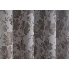 Serafina Bloom - fényes, ezüst színű, virágmintás dekor 