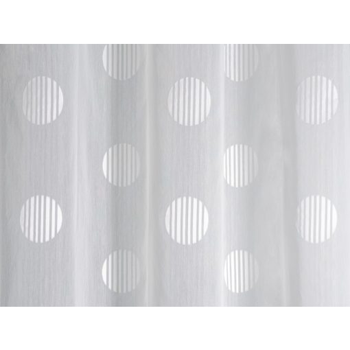  Taxus - fehér voile körmintával, max. 295 cm magas
